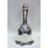 A rare silver plated cocktail shaker in the form o