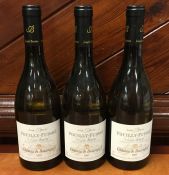 Three x 75 cl bottles of French white wine: Joseph