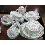 An extensive Mintons dinner service. Est. £100 - £