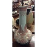 A large Chinese porcelain baluster shaped vase on