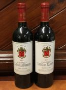 Two x 750 ml bottles of Château Langoa Barton Sain