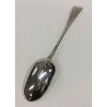 A heavy OE and rat tail pattern spoon. London. App