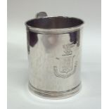 A fine and rare George III Provincial silver mug w