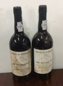 Two x 750 ml bottles of Smith Woodhouse & Co Vinta