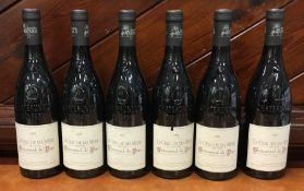 Six x 750 ml bottles of French red wine: Vignobles