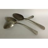 Three silver OE pattern tablespoons. Approx. 160 g