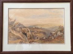 PHILIP MITCHELL (1814 - 1896): A framed and glazed