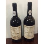 Two x 750 ml bottles of Smith Woodhouse & Co Vinta