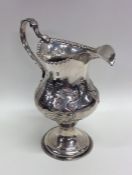 HESTER BATEMAN: A rare Georgian silver cream jug d