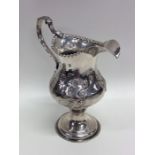 HESTER BATEMAN: A rare Georgian silver cream jug d