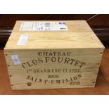 A case of 6 x 750 ml bottles of Château Clos Fourt