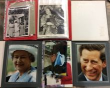 A folder of approx. 35 Royal photographs from 1940