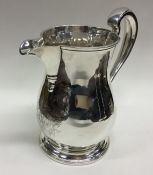 A large heavy George II baluster shaped silver bee