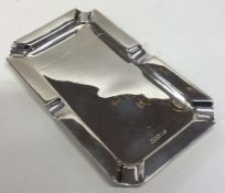 An unusual silver pin dish in the form of a snooke