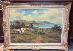 HENRY FOY: (Irish 20th Century): A gilt framed oil