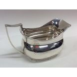 CHESTER: An Edwardian silver cream jug. Approx. 13