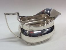 CHESTER: An Edwardian silver cream jug. Approx. 13