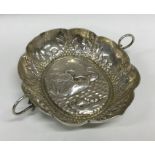 AUGSBURG: An unusual 17th Century silver sweet dis