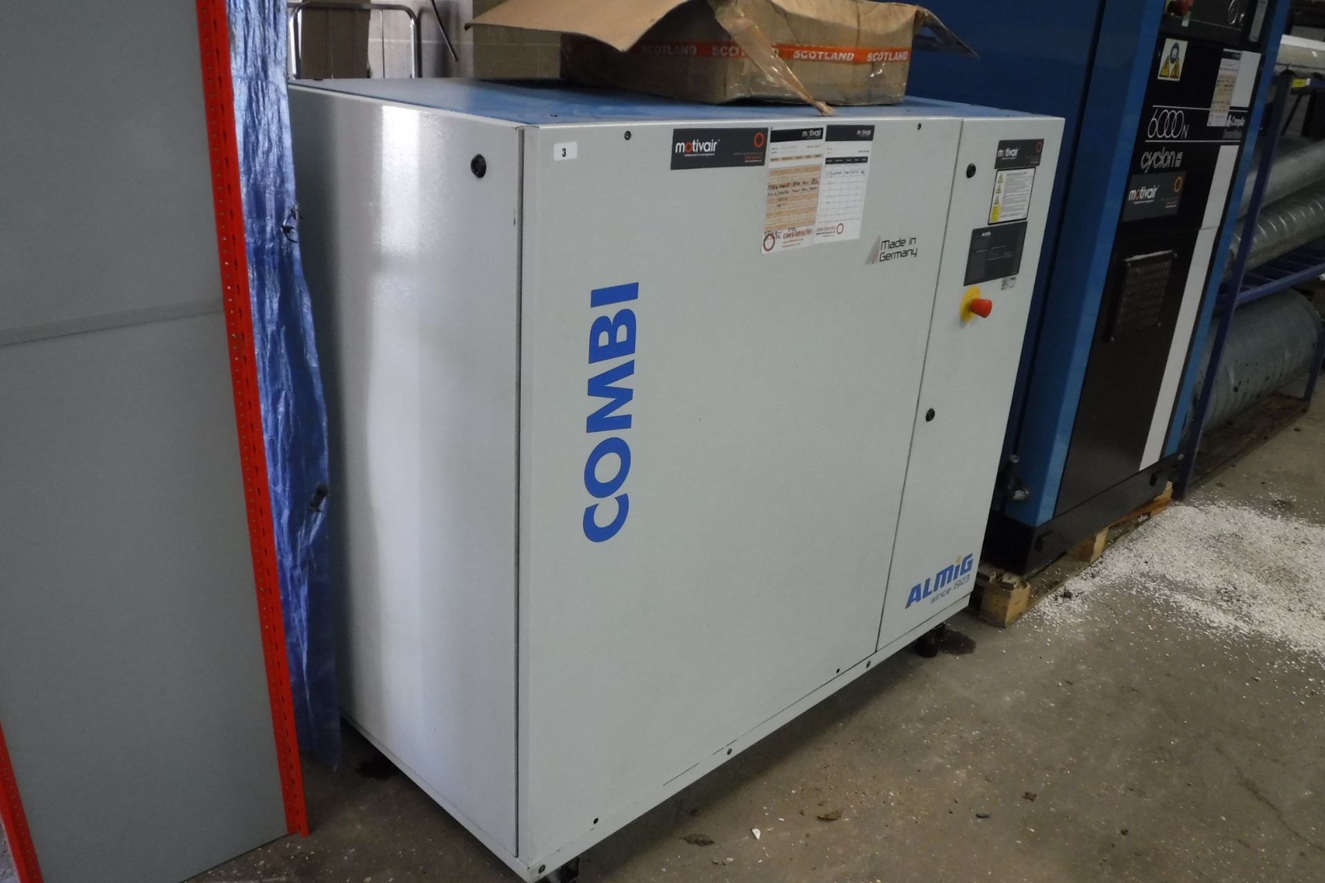 ALMIG Combi Model Combi22-8 compressor, Year 2012