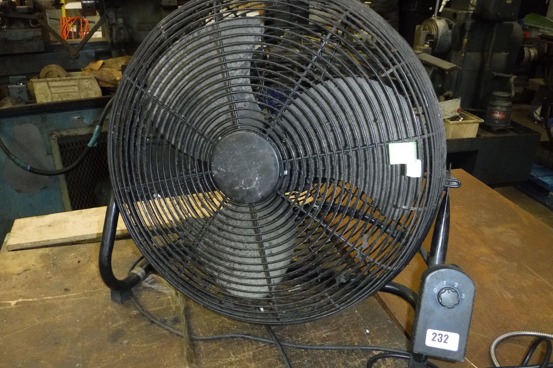 Industrial floor fan, 240V