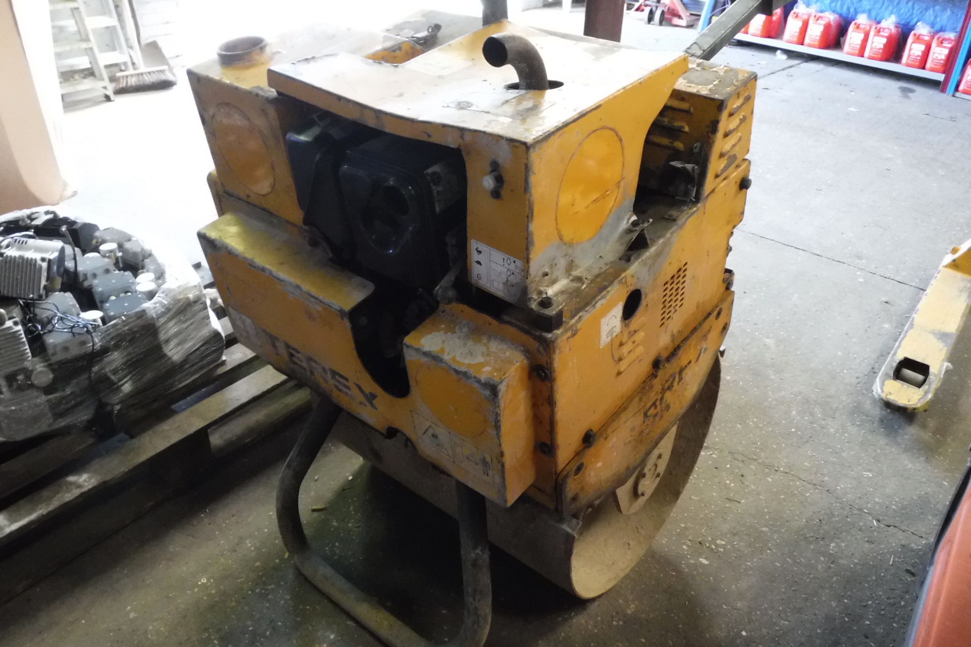 Terex Benford MBR71HEY diesel engine pedestrian roller with key - Image 2 of 2