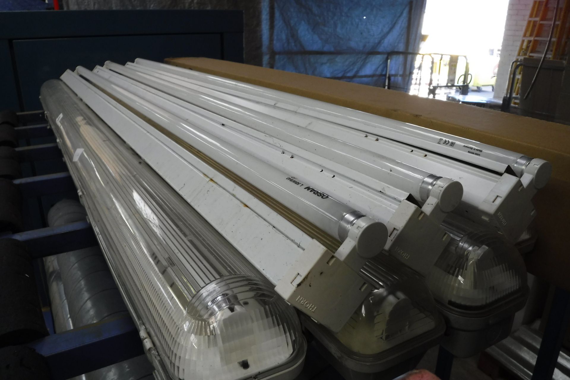 Quantity of light fittings and assoc. tubes - Image 2 of 2