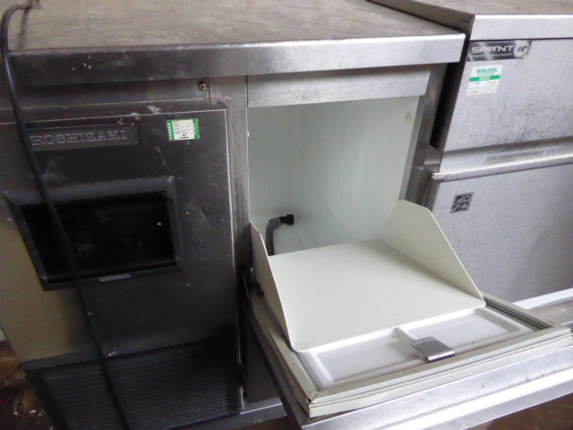 65cm Hoshizaki Model FM-80KE ice machine on stand - 50 - Bild 2 aus 2