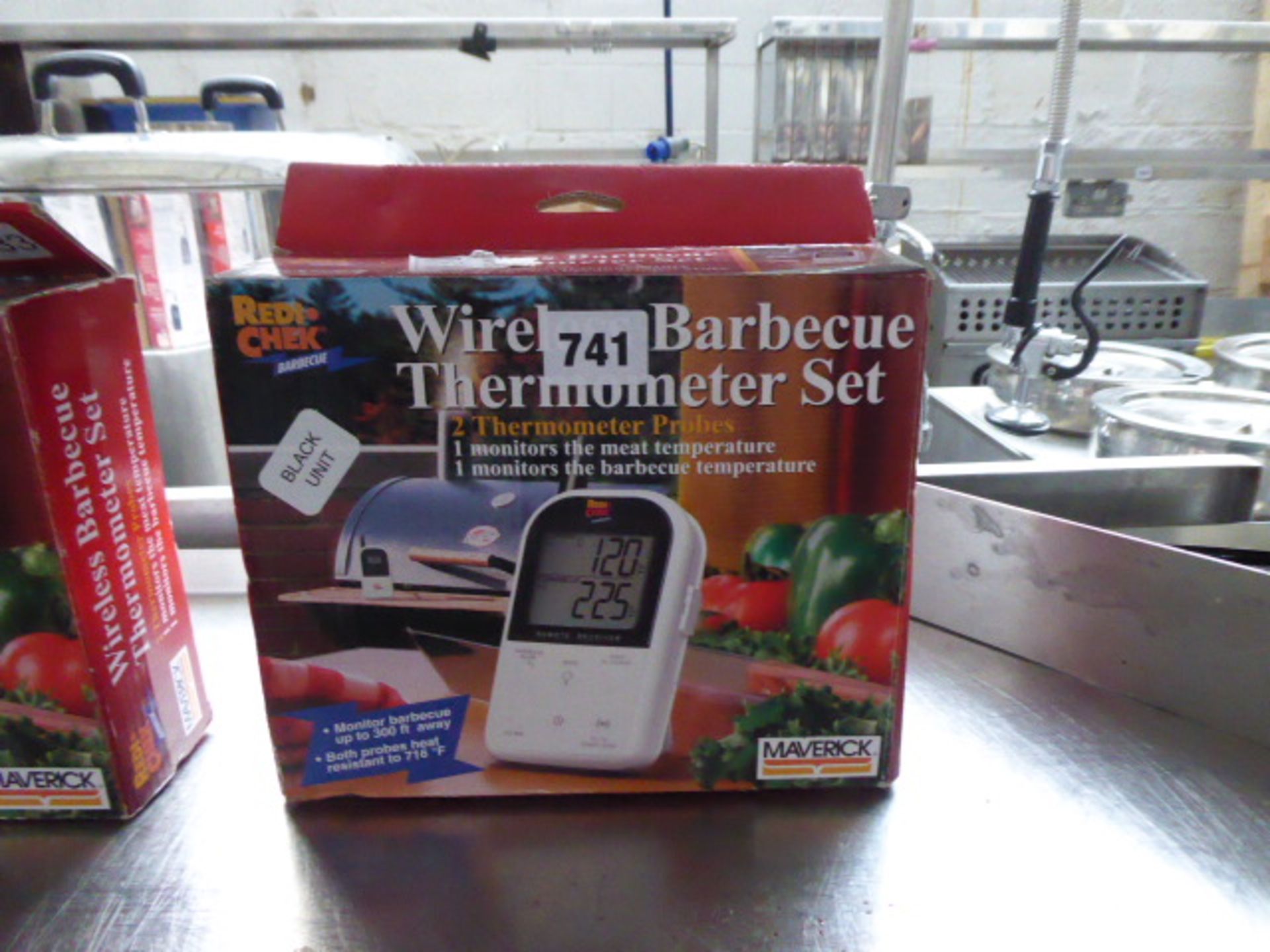 Maverick wireless barbecue thermometer set