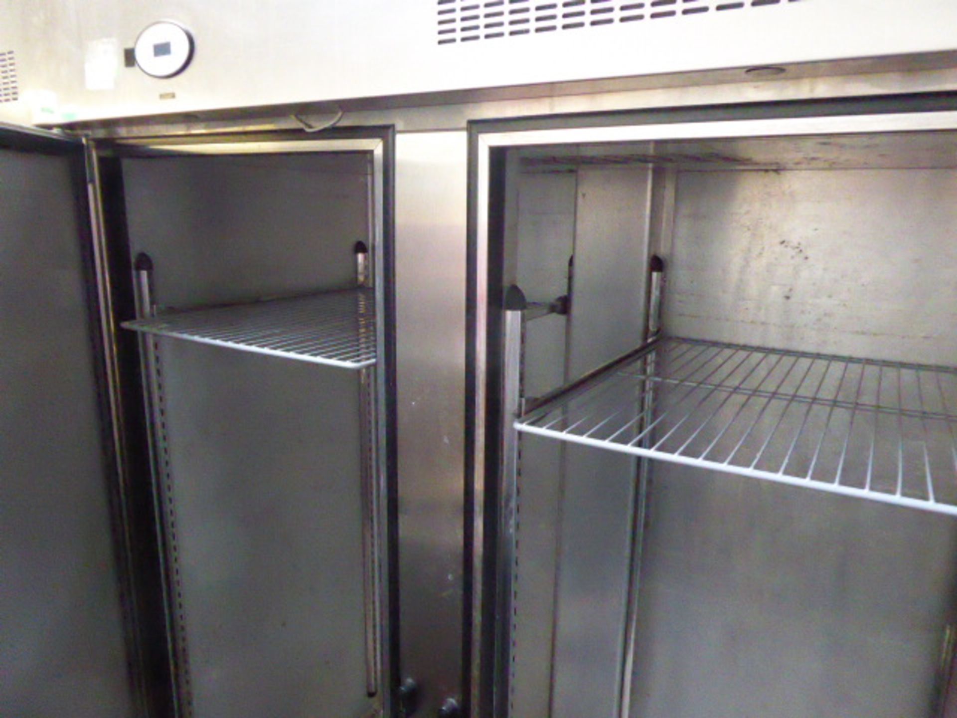 (129) 145cm Foster PROG1350H double door fridge - Bild 2 aus 2