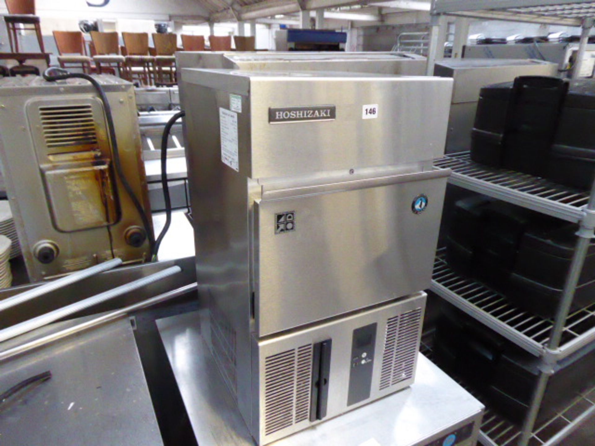 40cm Hoshizaki Model IM-21CNE bench top ice machine - 41