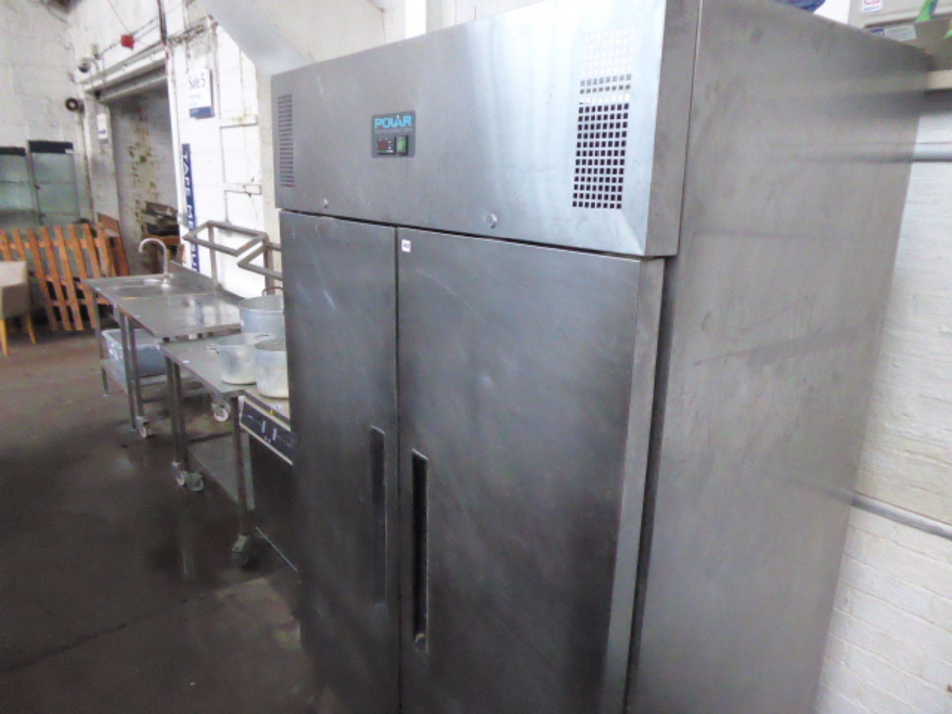 135cm Polar model G594 2 door chiller - 64