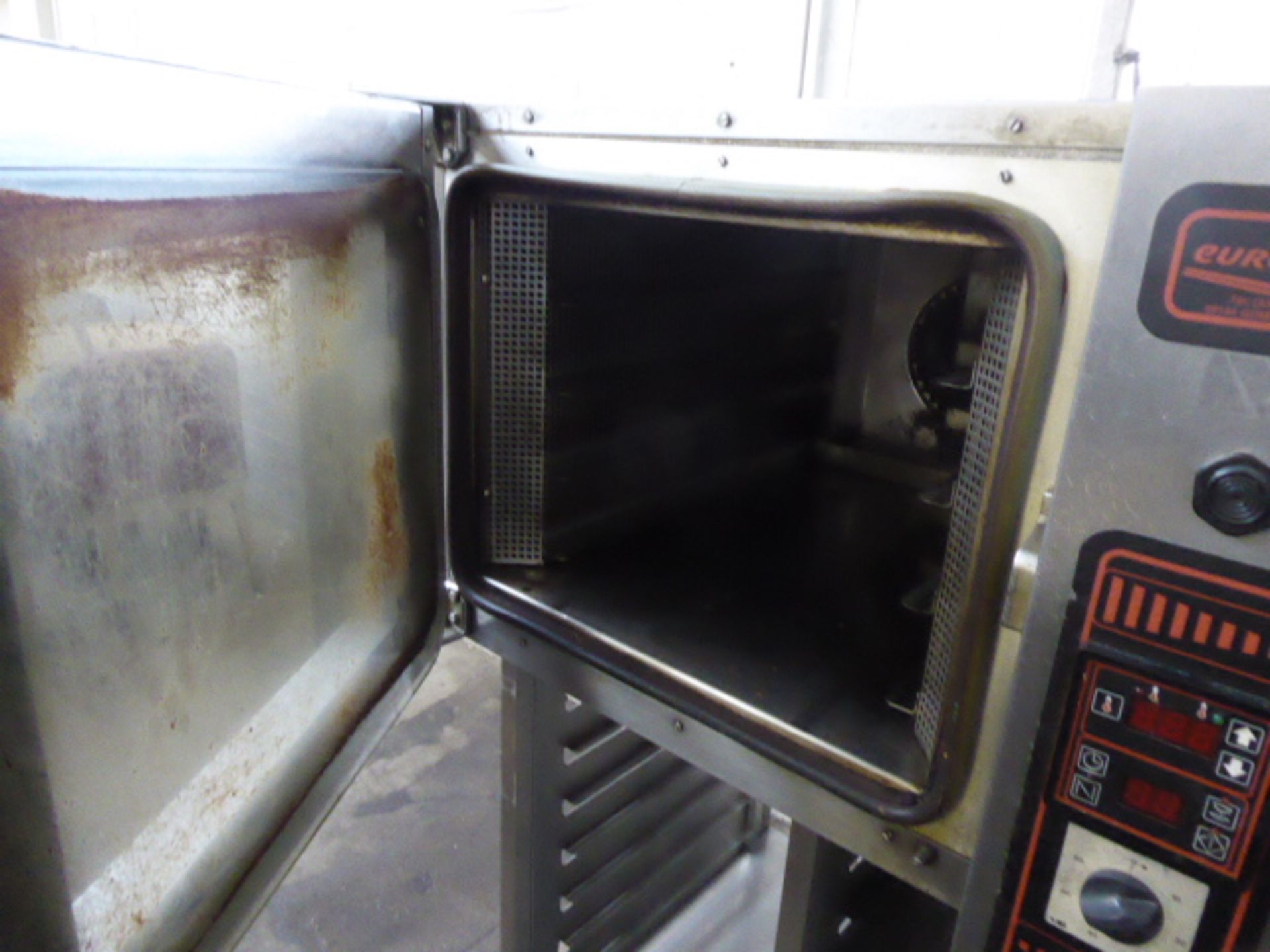 80cm electric Euro Fours bake off oven on mobile stand - Image 2 of 2