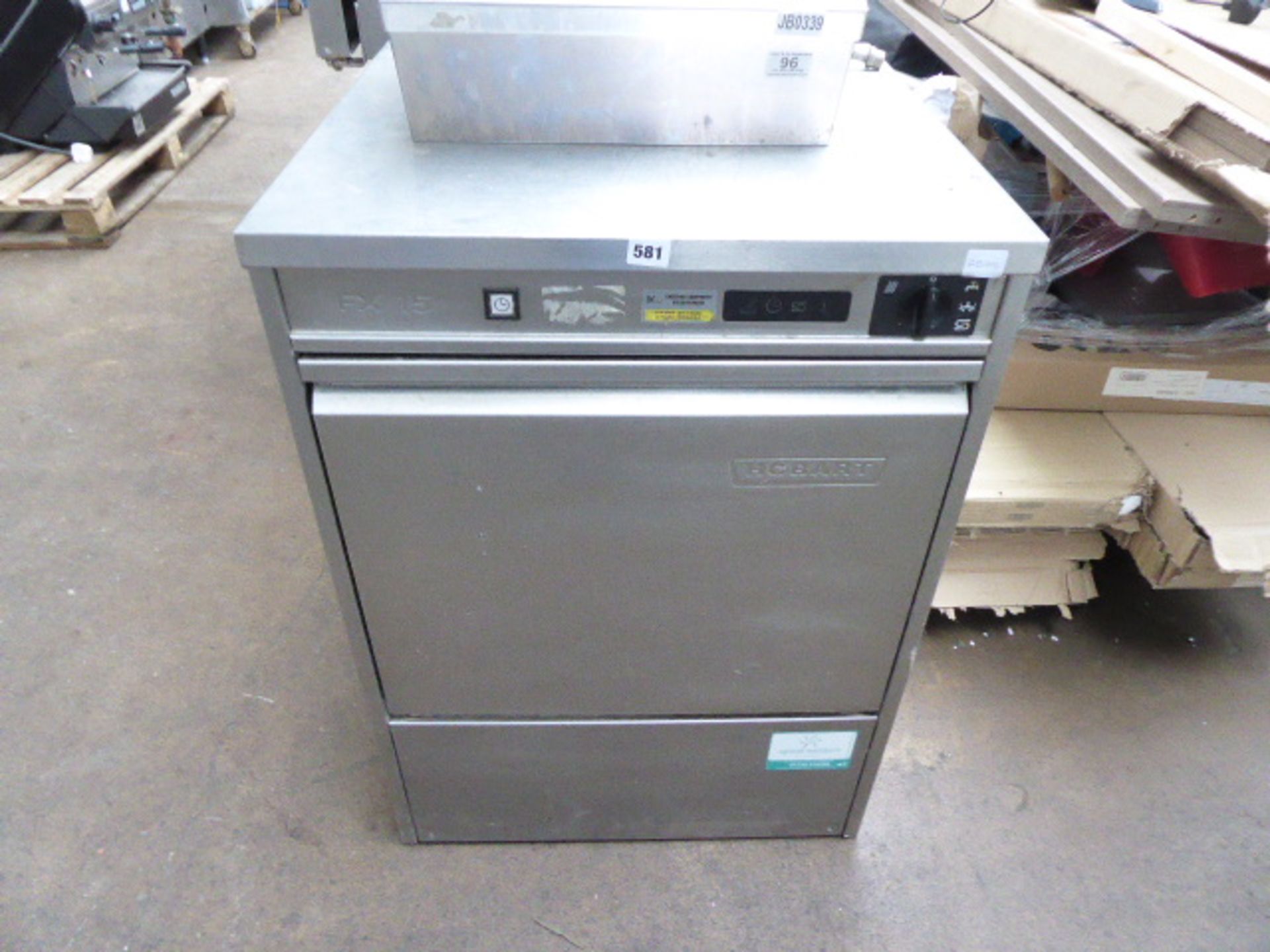 Hobart FX15 under counter washer