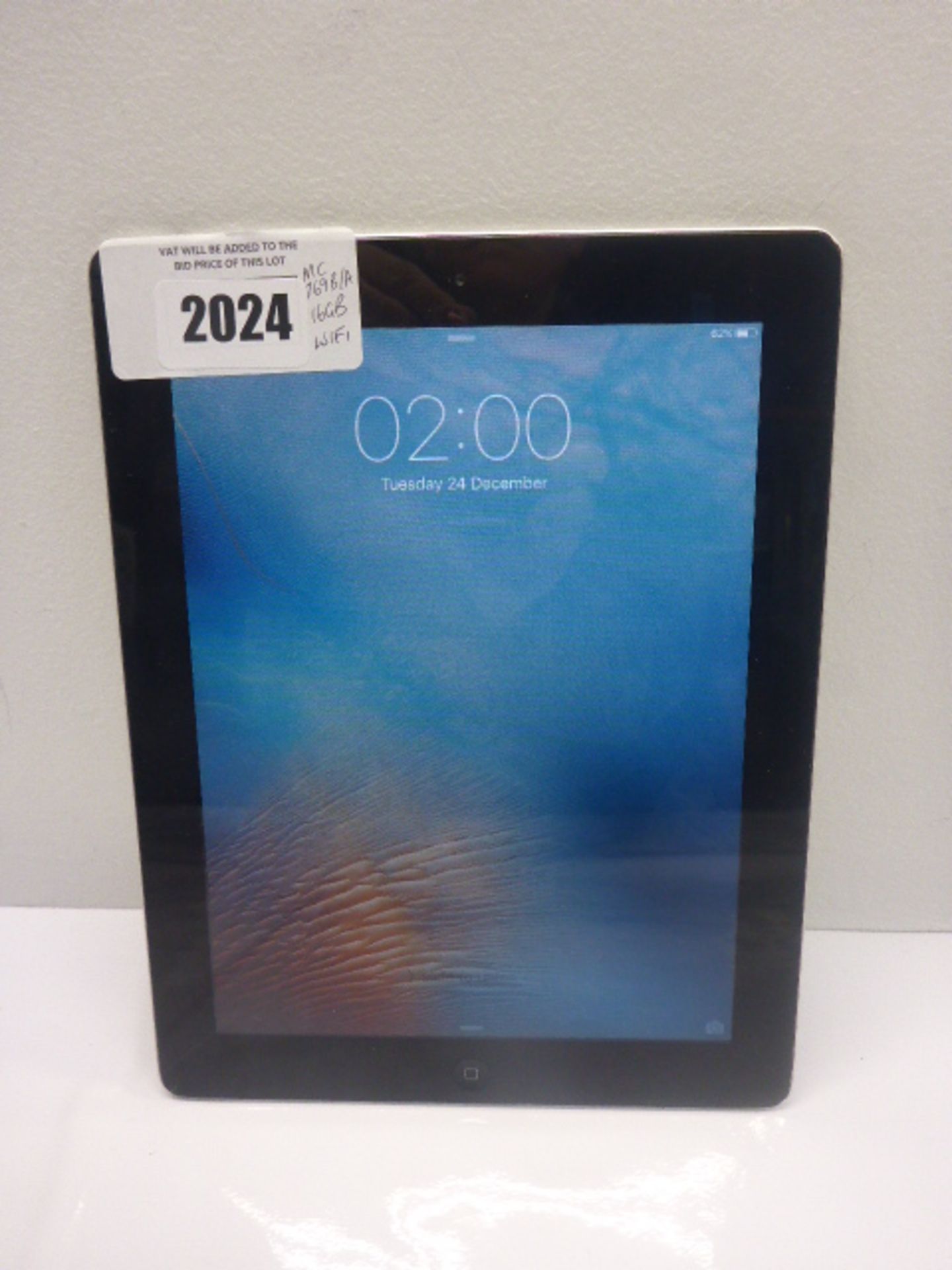 Apple iPad 2nd Generation 16Gb Model A1395, wifi only.