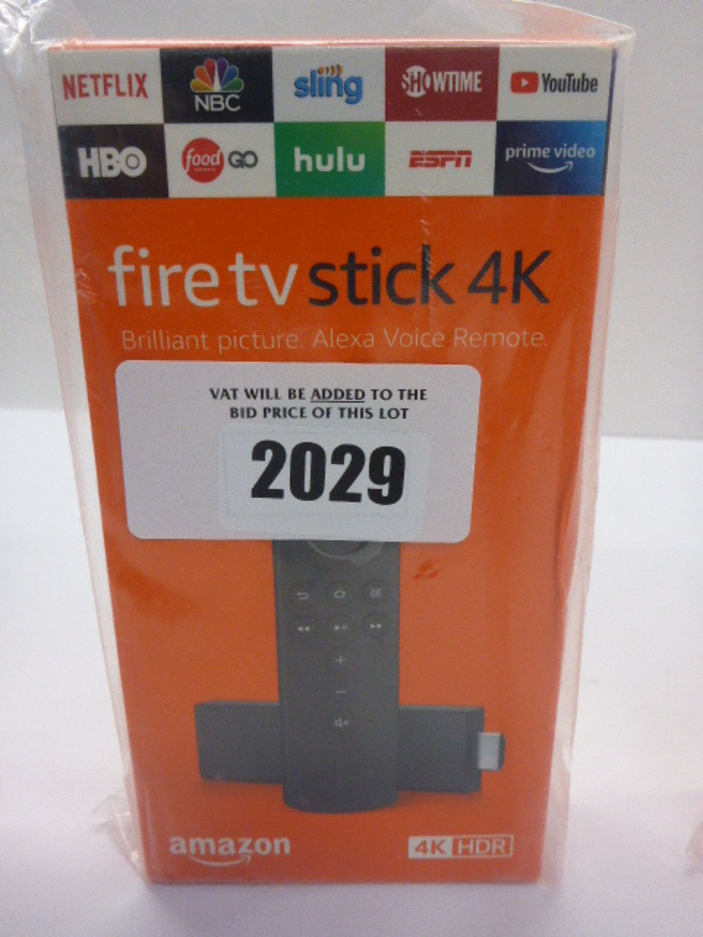 Amazon fire tv stick 4K boxed.