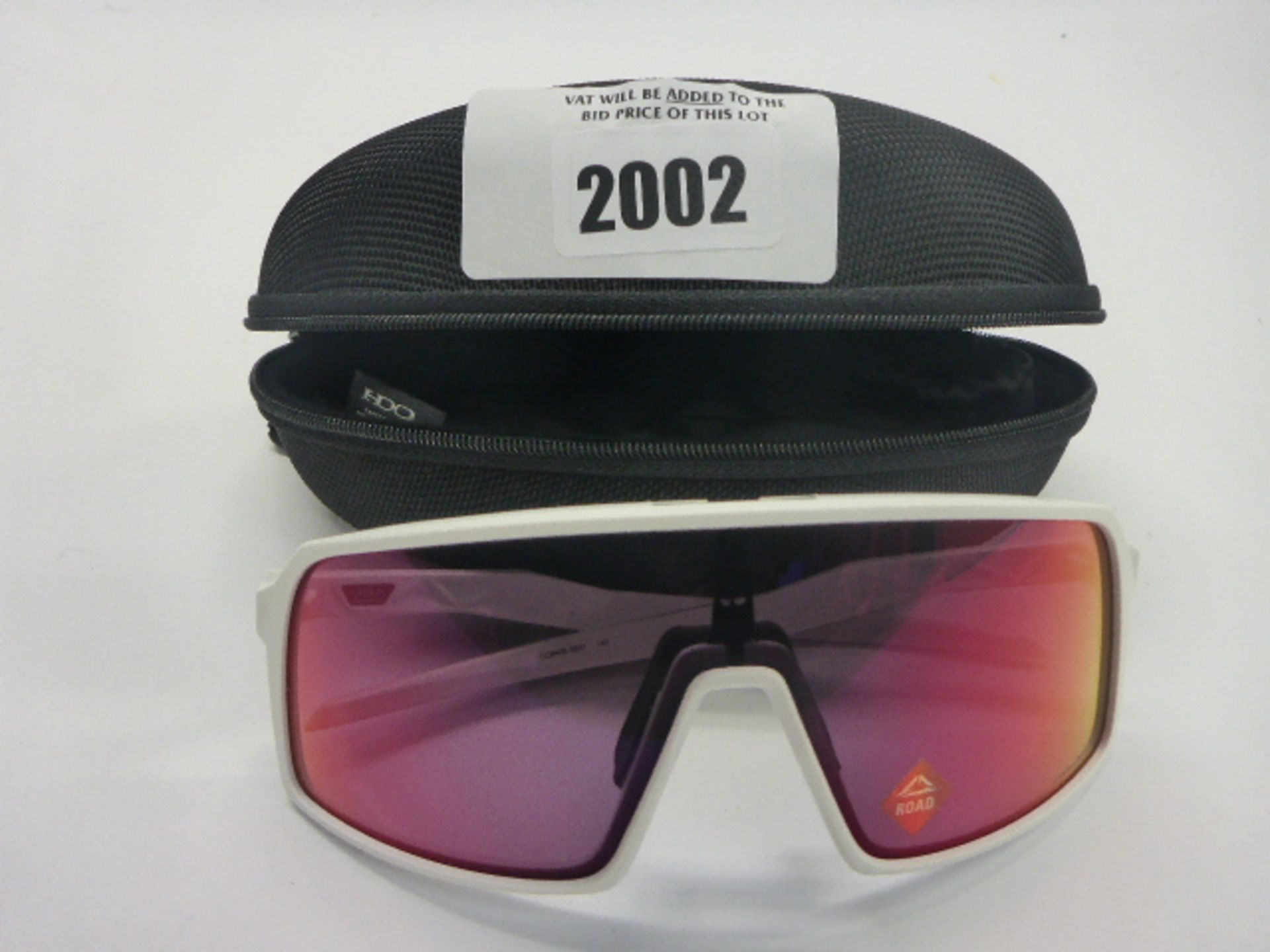 Oakley ''Sutro'' Sports eyewear in white with case.
