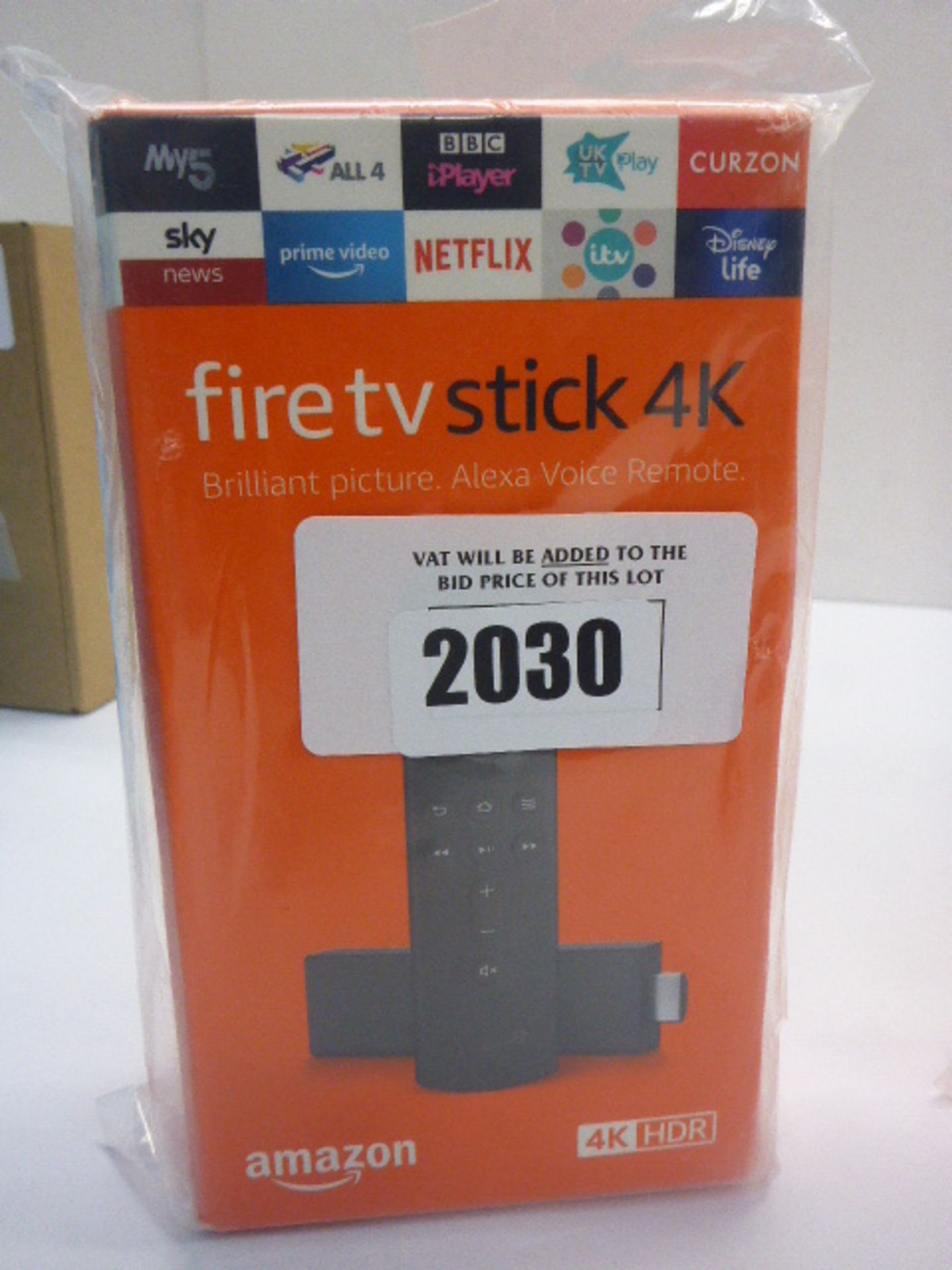 Amazon fire tv stick 4K boxed.