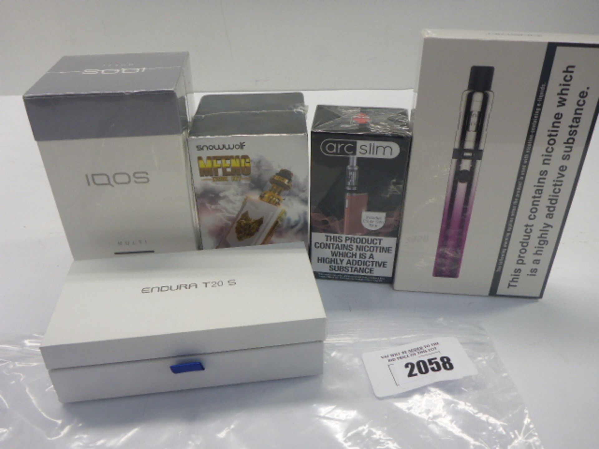 Bag of Vaping accessories various brands , IQOS, Snowwolf, Innokin, etc.