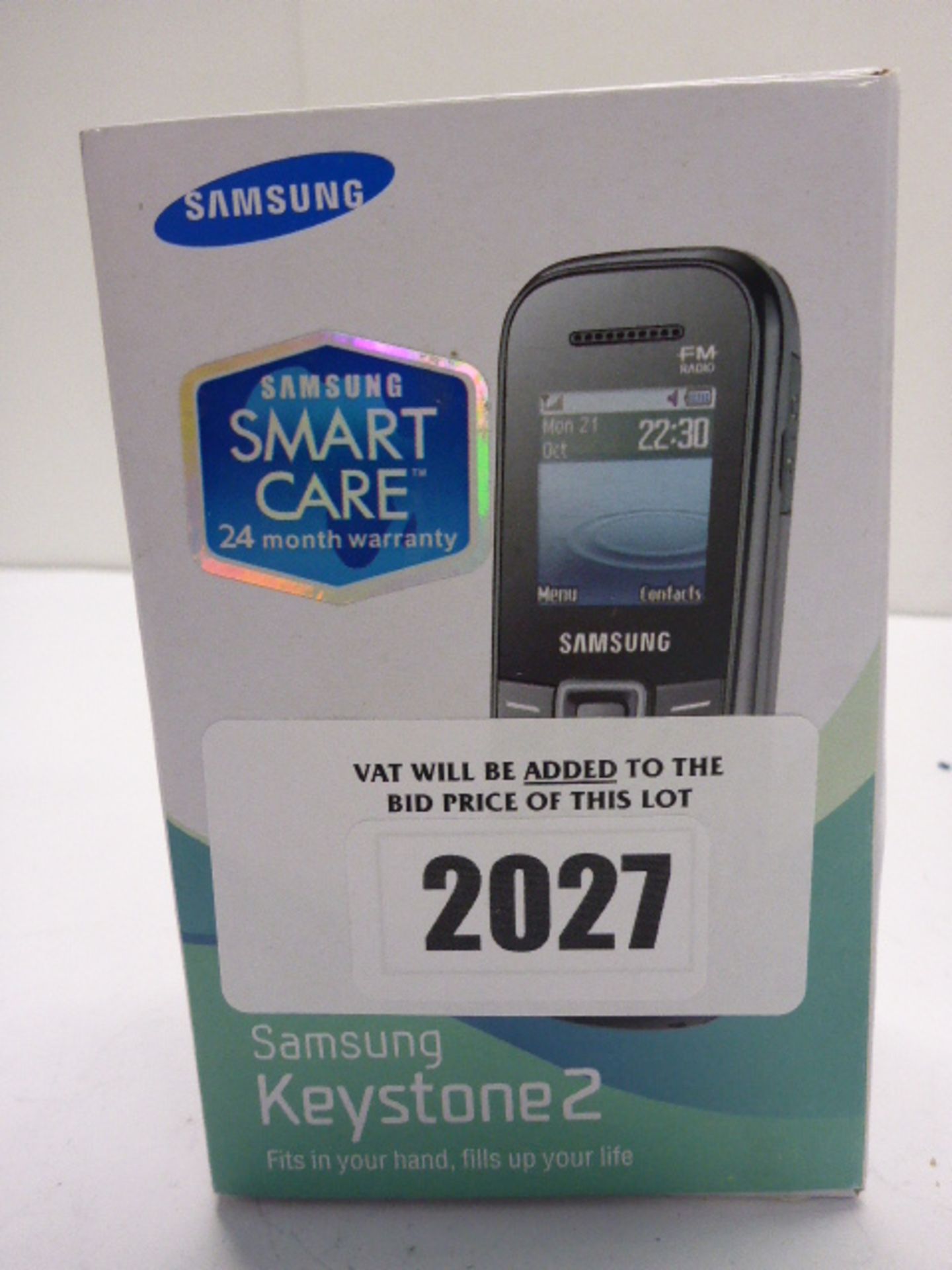 Samsung Keystone2 black mobile phone