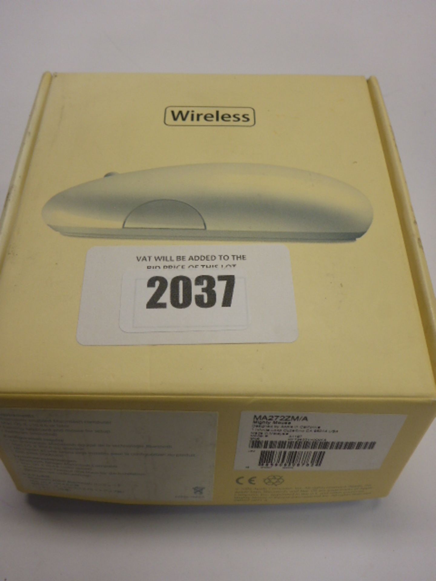 Apple Mighty Mouse wireless mouse