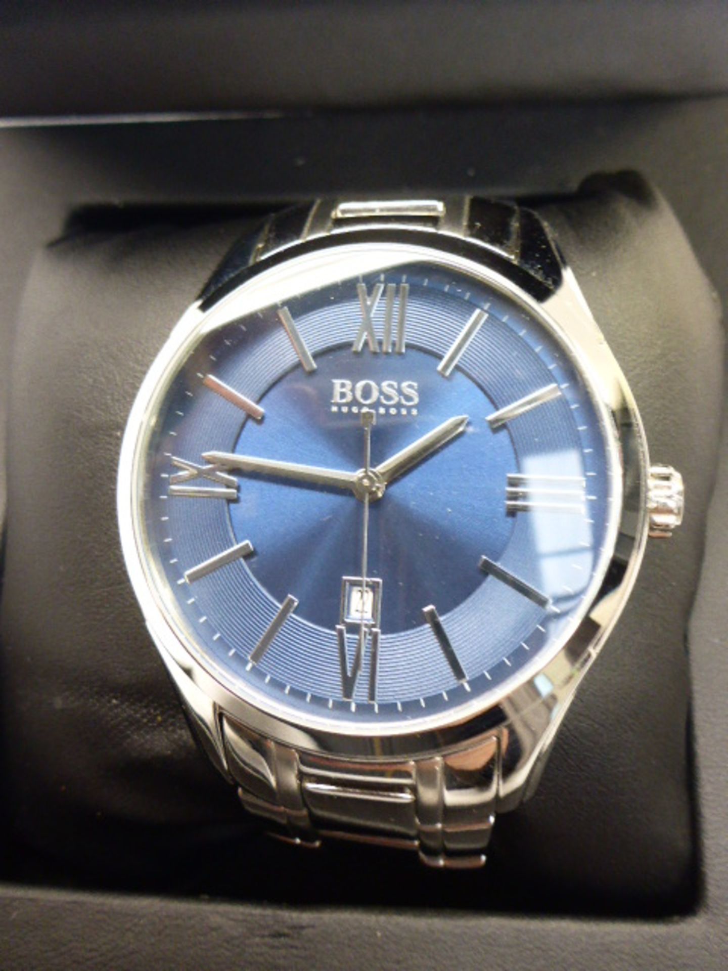 Hugo Boss HB225 gents wristwatch in box
