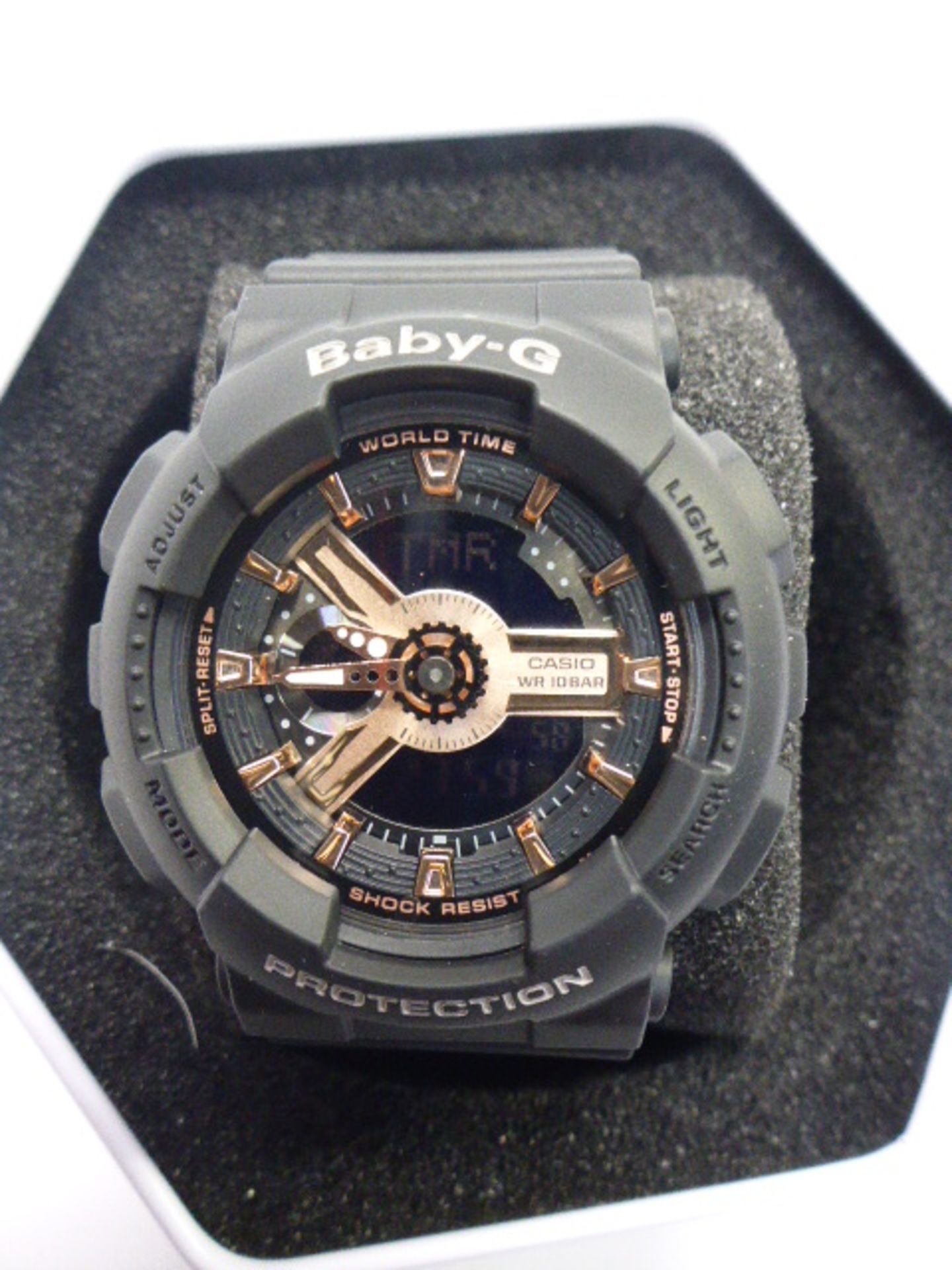 Baby-G 5338 digital wristwatch in box