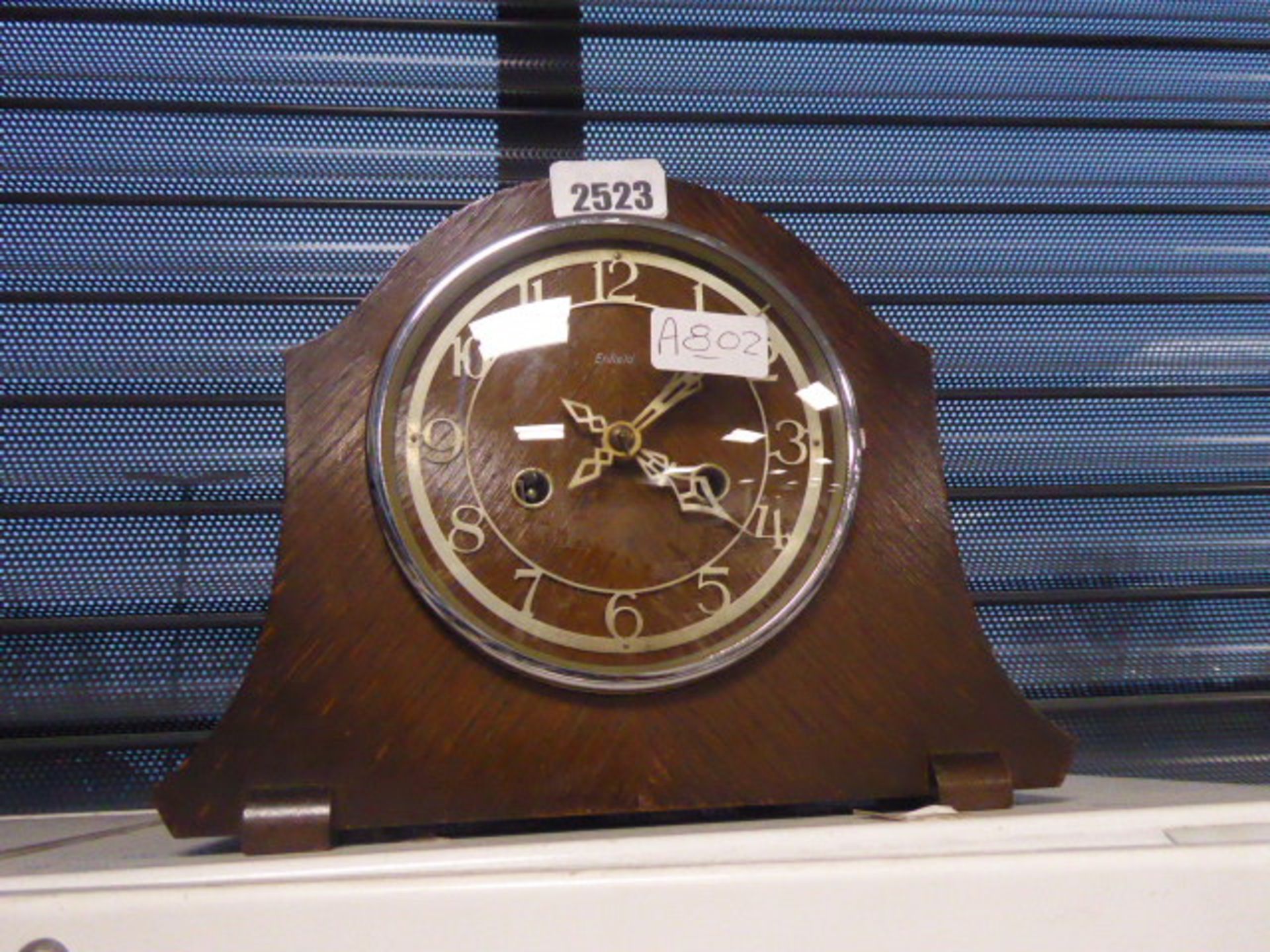 2484 Encased mantle clock by Enfield