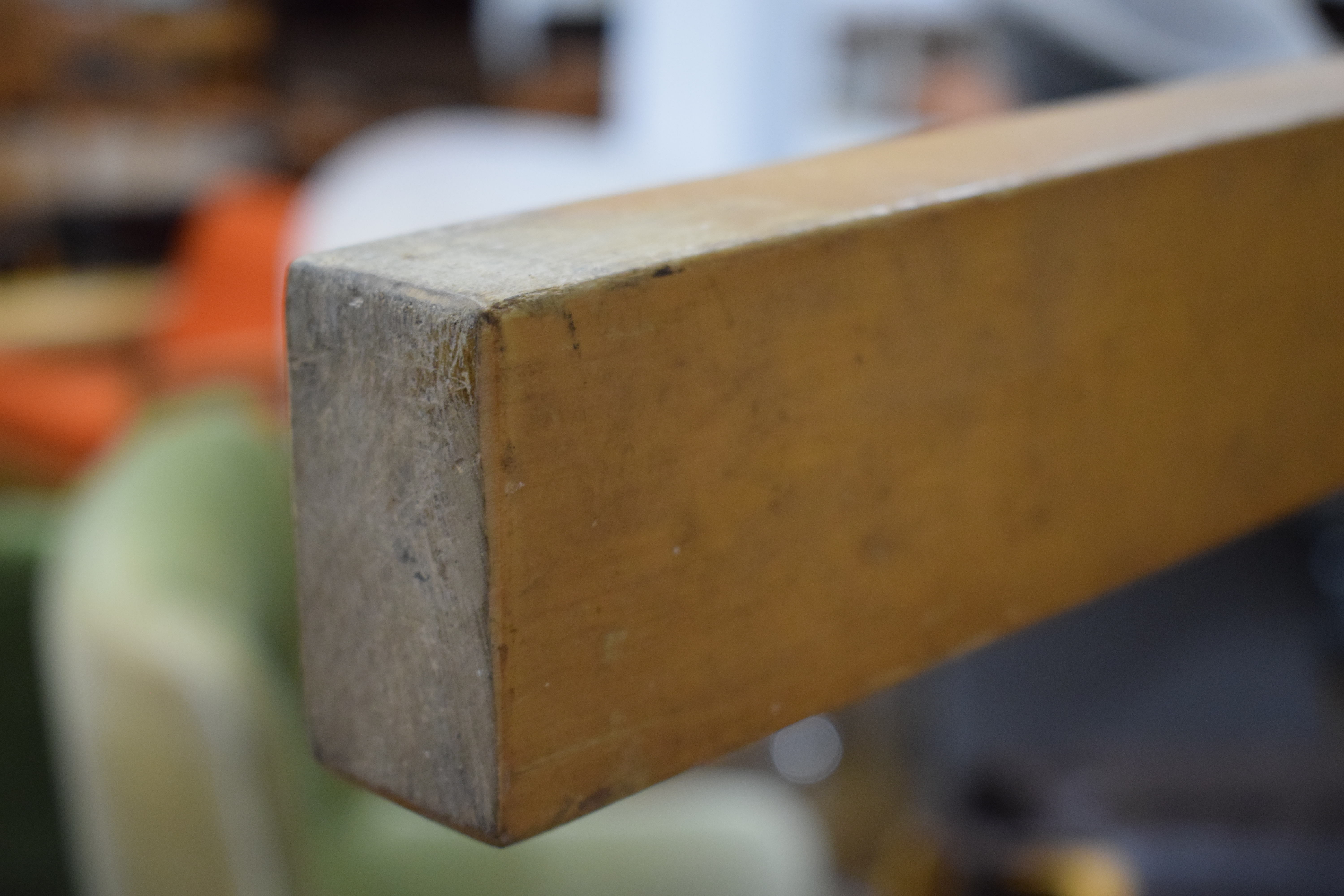 Attributed to Alvar Aalto, an oak and crossbanded dining table on bentwood-to-solid square legs, l. - Image 19 of 20