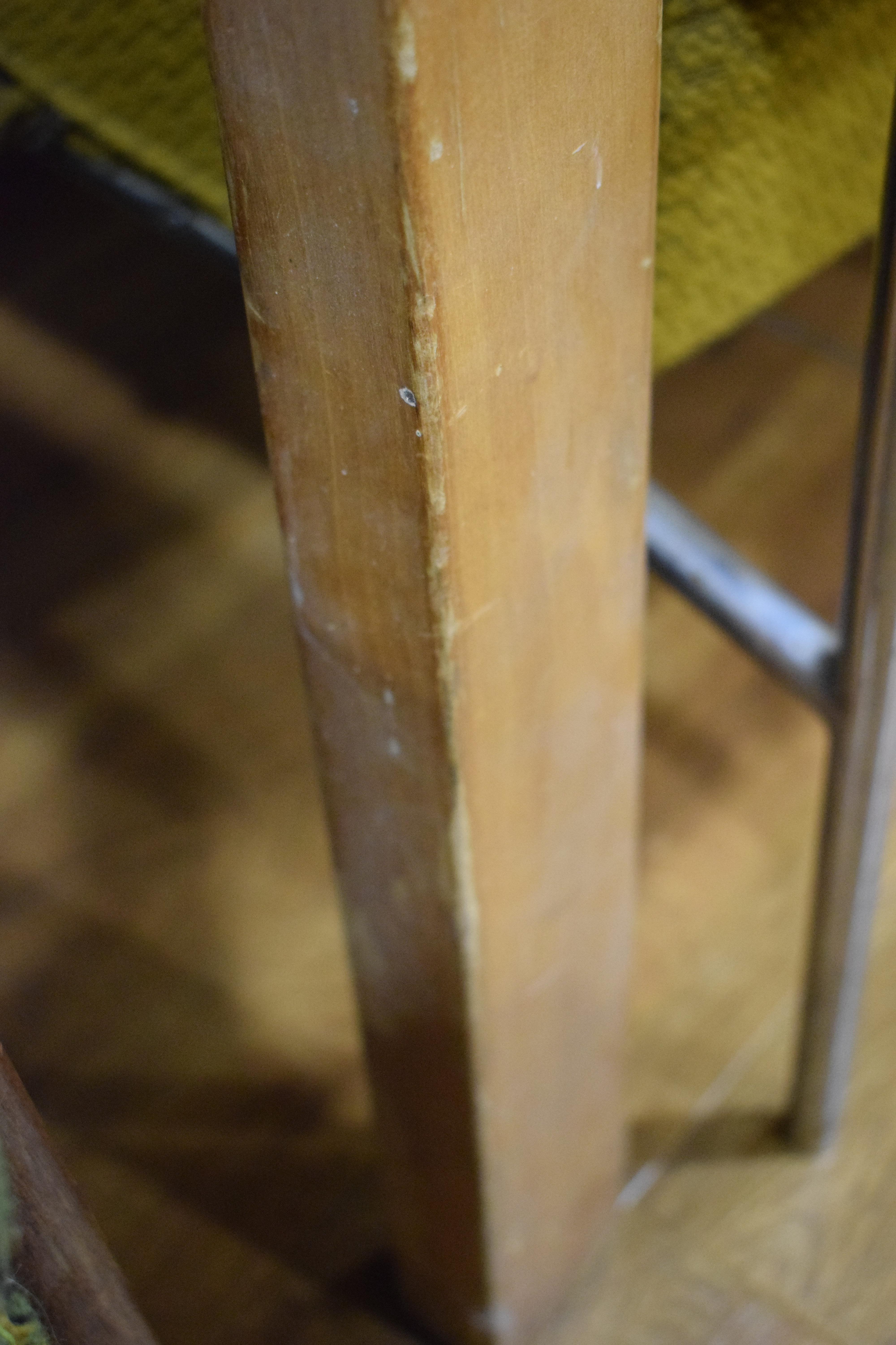 Attributed to Alvar Aalto, an oak and crossbanded dining table on bentwood-to-solid square legs, l. - Image 6 of 20