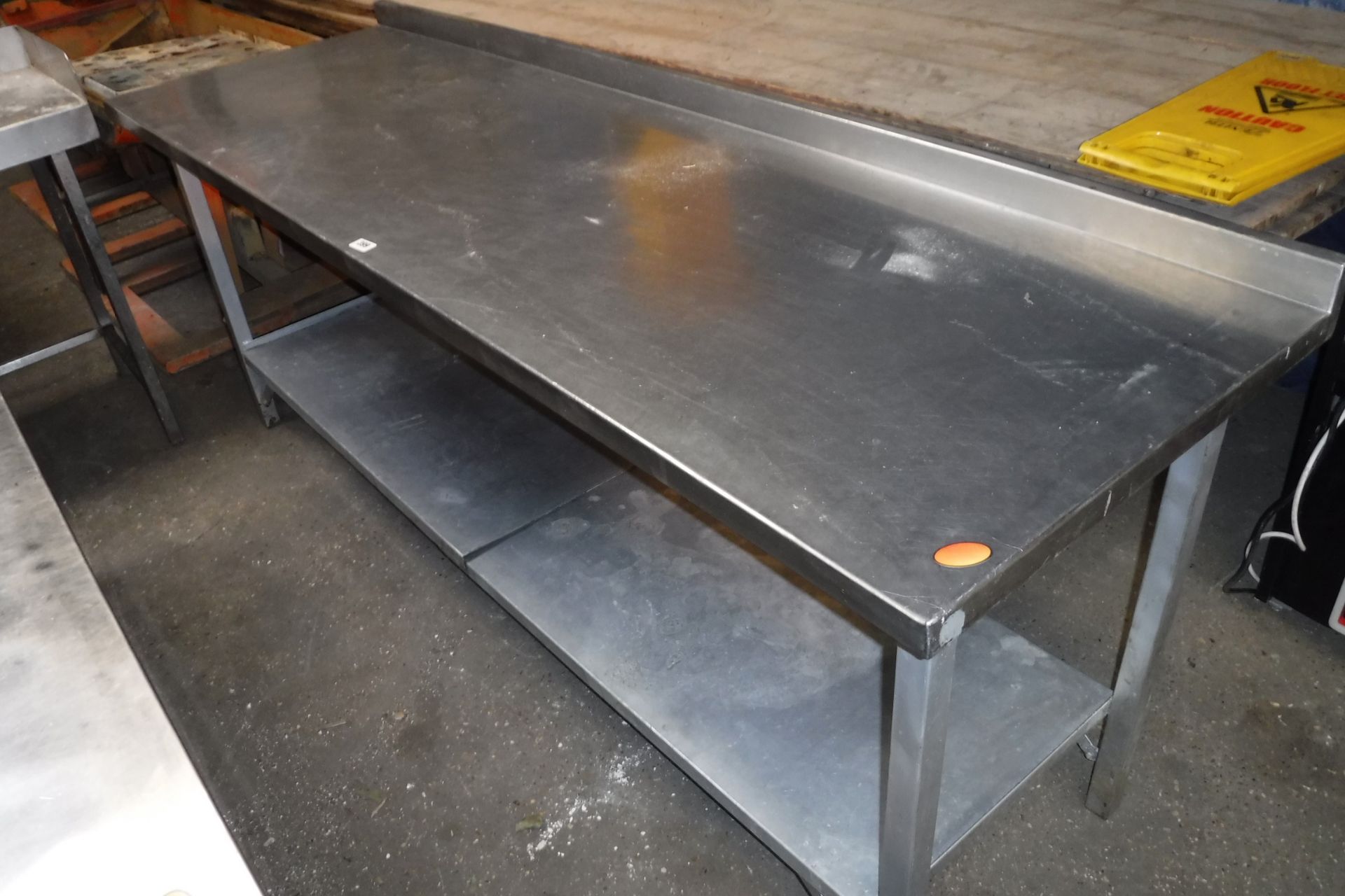 210cm stainless steel prep table