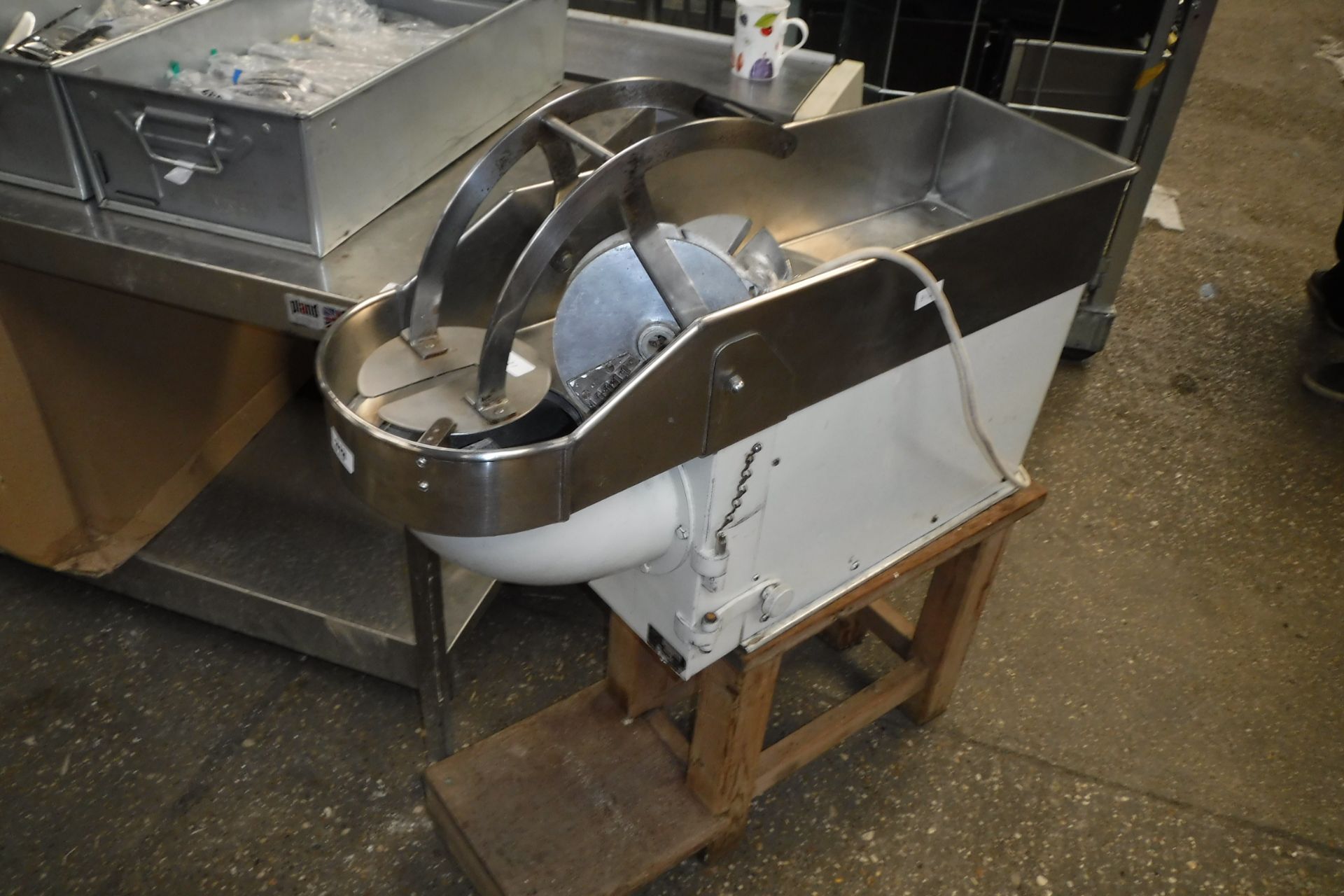 Large commercial veg prep machine