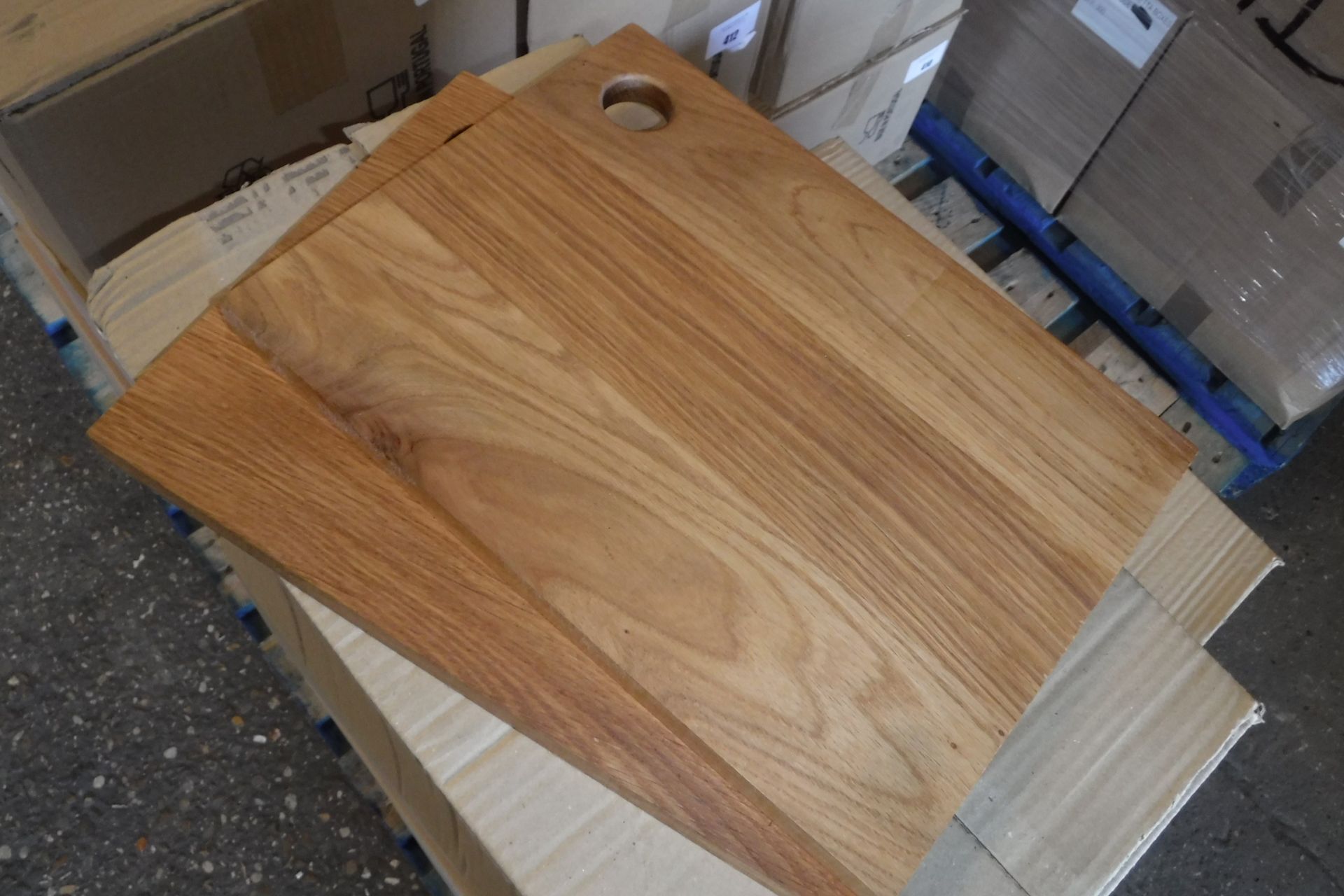 10x rectangular serving boards, 30x22cm