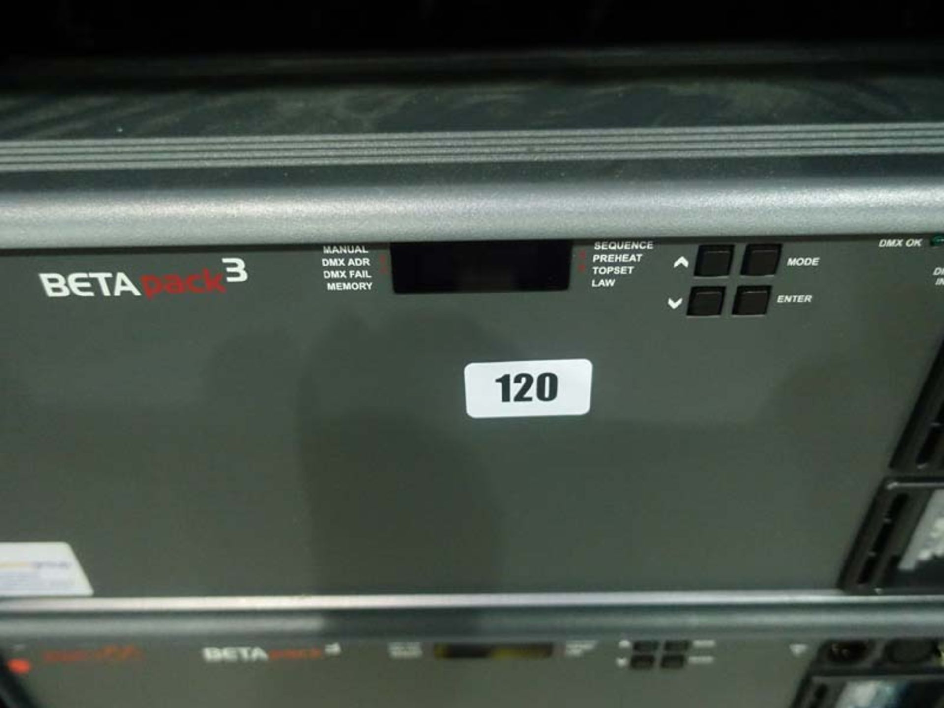 Zero 88 Beta Pac Dimmer distribution set in case comprising 3 Beta Pac 3 units - Image 3 of 4