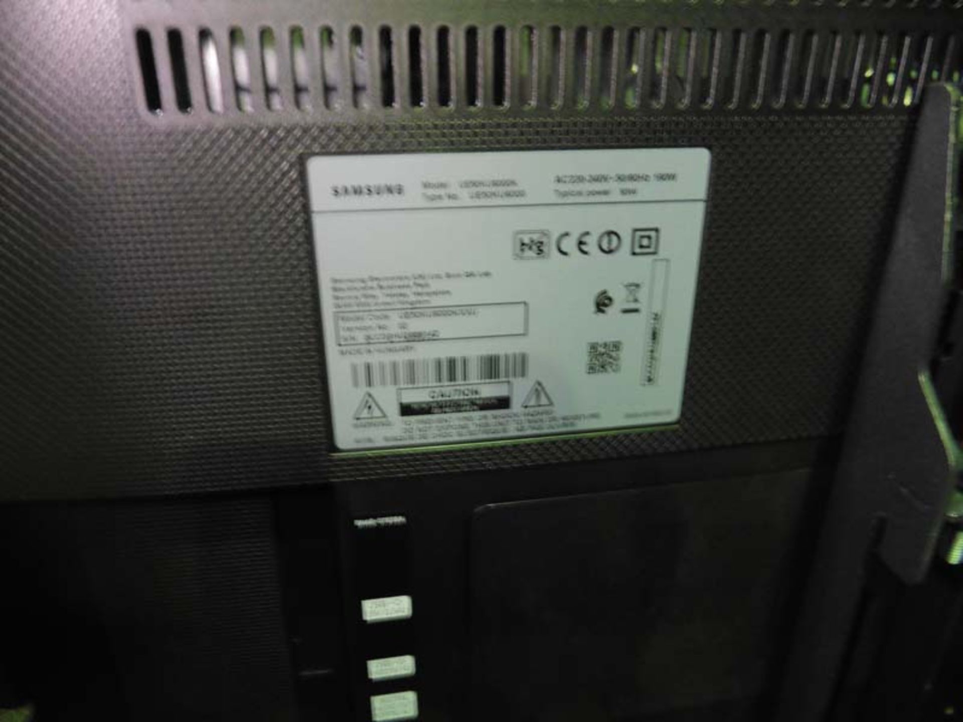 2 Samsung 50'' LED flatscreen TVs model no UE50KU6000K with freight case - Image 2 of 2